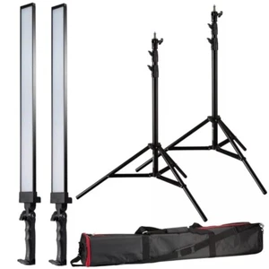 Luce Led Lineare BRESSER BR-2250 LED Striplight Set - Foto 1 di 6