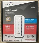 ARRIS SURFboard SBG6400 Cable Modem & Wi-Fi Router N300 - White, Used with Box