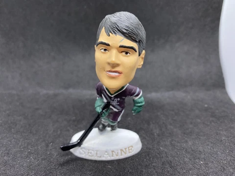 1998 Corinthian Headliners NHL Teemu Selanne Mighty Ducks #8 Sports Figure Cover