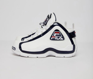 FILA Grant Hill II 2 '96 White Navy Red 1BM00569-125 Men's Sz 8