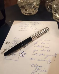 Vintage "Parker 21 Super" Fountain Pen. Aerometric Filler. Working! - Picture 1 of 15