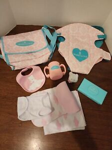 Middleton Doll Diaper Bag & Baby Carrier Set Fits Bitty Babies