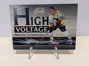 1996-97 Pinnacle Summit High Voltage 507/600 Mario Lemieux #8 OF 16 HOF - Bild 1 von 2