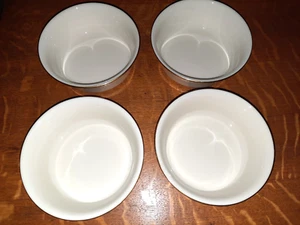 (4) Lenox Eternal Ivory / Gold Rim 5-3/8" Fruit/Dessert Bowls - Picture 1 of 6