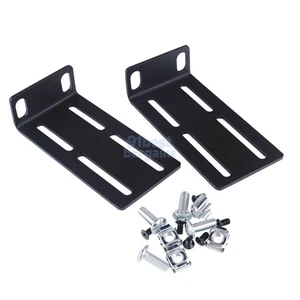 Rack Mount Kit 1U Universal Rack Ears for HP/ProCurve/Aruba/OfficeConnect/HPE - Picture 1 of 9