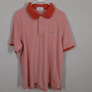 Polo Southern Tide Florida Gators uomo L arancione bianca a righe The Skipjack - Foto 1 di 9
