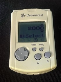 OEM Sega Dreamcast VMU Memory Unit HKT-7000 New Battery Works Great
