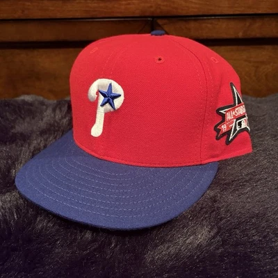 Gorra alternativa vintage New Era Philadelphia Phillies 1997 All Star Game 7 3/8 Foto 1 de 3