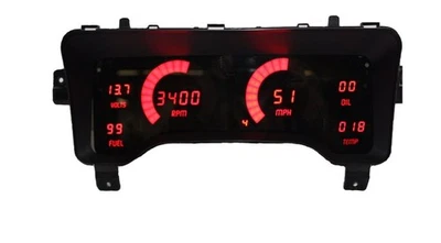 Intellitronix 1997-2006 Jeep TJ LED Digital DP6014 - Rojo DP6014R Foto 1 de 3