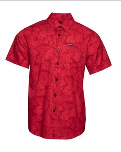 Camisa de fiesta Dixxon franela corcovado camuflada (roja) para hombre XXL. (2XL) - Nuevo en bolsa - Imagen 1 de 8