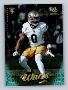Xavier Watts 2025 Panini Luminance #165 Teal #/35 RC Atlanta Falcons - Bild 1 von 2