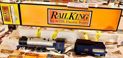 MTH Rail King 30-1518-1 Canadian Pacific Royal Hudson Steam Engine w/Proto-Snd 2 - Image 1 of 4