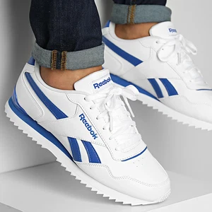 Scarpe da ginnastica Reebok stile classico tutte le taglie Glide bianche nuove con scatola classiche retrò RGWBM1 - Foto 1 di 12