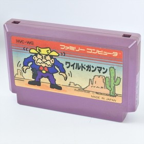 Famicom WILD GUNMAN Gun Man Cartridge Only Nintendo d200 fc