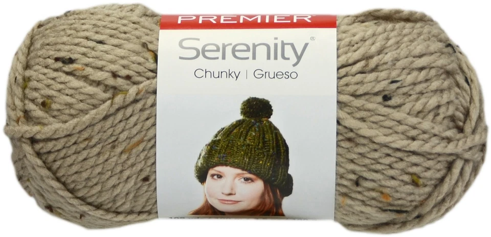 Fio de tweed Premier Serenity robusto - bege - Imagem 1 de 1