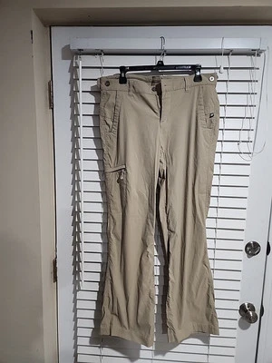 Eddie Bauer Womens "EB Sport" Tan Tech Pants Size 10 NWOT Originally $69 - Image 1 of 4