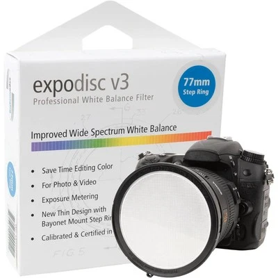 ExpoDisc V3 Professioneller Weißabgleichsfilter (77mm) - Image 1 of 4