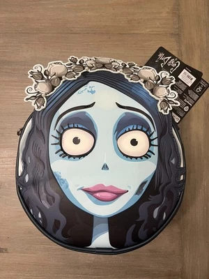 Loungefly Corpse Bride Emily Glow-in-the-Dark Figural Crossbody Bag NEW NWT - Image 1 of 4