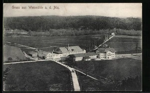 Ansichtskarte Wiesmühl a. d. Alz., Blick auf Gasthof - Picture 1 of 2