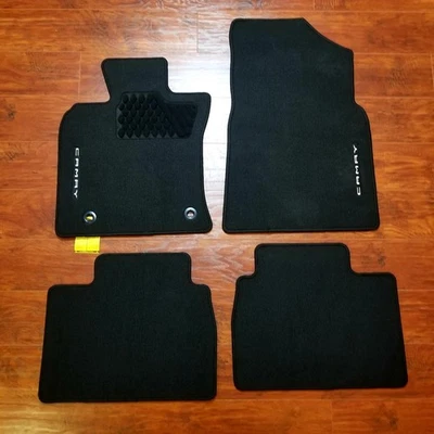 Juego de alfombrillas negras originales OEM para Toyota Camry 2018-2024  Foto 1 de 4