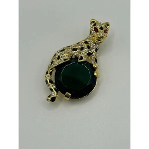 KJL Dutchess of Windsor Leopard Pin - Picture 1 of 6