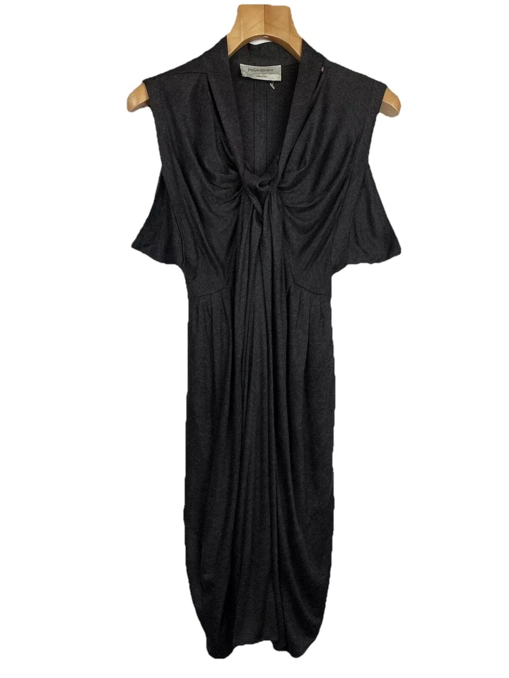 Beautiful YSL Yves Saint Laurent ladies sleeveless viscose dress size 36 - Image 1 of 4