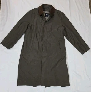 Hart Schaffner Marx trench uomo classico tortora taglia 42L - Foto 1 di 17