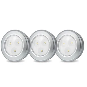 Puck Light, LED Tap Light Push Lights, Battery Operated Stick On Night Light,... - Picture 1 of 7
