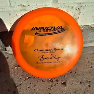 Innova champion beast 2 time pfn Rare BARRY SCHULTZ patent Numbers 175g - Picture 1 of 6