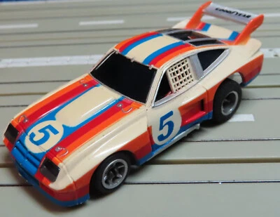 Faller Aurora -- G-Plus Monza GT mit Fahrlicht + 2 neue Hinterreifen #DEZ1729 - Bild 1 von 3