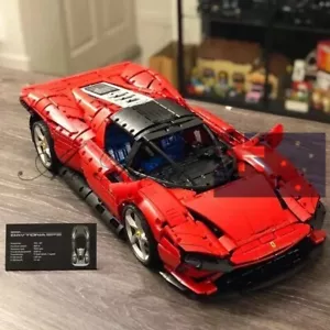Ferrari Daytona SP3 Red Building Blocks 42143 Super Racing Car 3778 Pcs - Picture 1 of 14