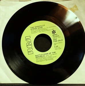 Nashville String Band Dixie/Battle Hymn of Republic Play Tested VG 45 PET RESCUE - Imagen 1 de 2