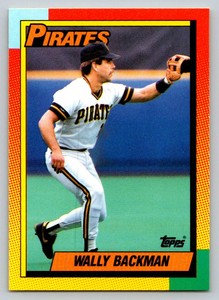 1990  Topps Traded #5T Wally Backman Pittsburgh Pirates