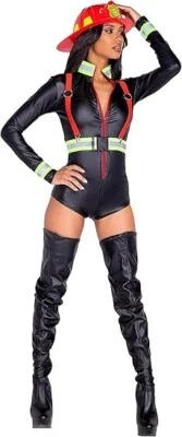 Nuevo Lo último FIre Mujer Talla Pequeña 3 Piezas Disfraz Halloween Juego de Rol Venta al por menor $69 Foto 1 de 2