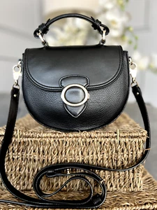 Aspinal of London Crossbody Bag Bag Small Black Shoulder - Imagen 1 de 12