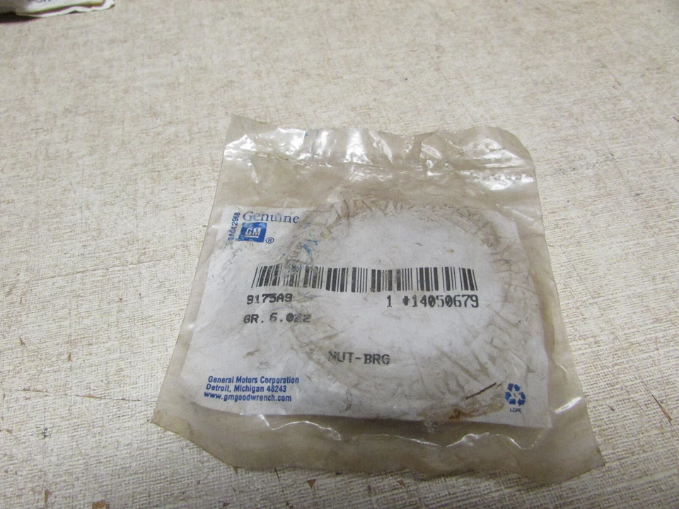 GM 14050679 Tuerca de husillo Chev, Ford, Dodge Dana Modelo 50 Eje 60F Foto 1 de 1