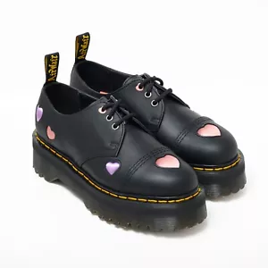 Dr. Martens ๐๐งก Quad Heart ๐งก๐ 1461 stivali Oxford/Derby platform donna taglia 8 - Foto 1 di 24