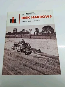IH International Harvester McCormick Fast Hitch & 3Pt.  Disk Harrows Brochure - Picture 1 of 7