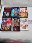Jeffrey Deaver Hardcover Lot of 6 Books 