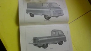 1957 Austin 152, Ute Van Bus Owners Drivers Instruction manual / book Omnitruck - Imagen 1 de 9