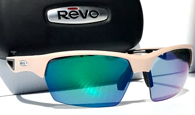 NUEVO REVO JETT GRIS AHUMADO POLARIZADO verde lente de agua gafas de sol RE 1167 00 GNP Foto 1 de 4