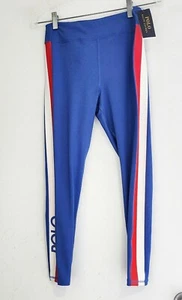 Polo Ralph Lauren Big Girls Logo Stretch Jersey Leggings Blue Multi Sz 6X - NWT - Picture 1 of 1