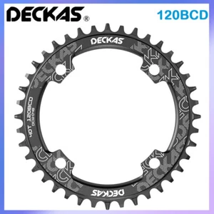 DECKAS 120BCD Kettenblatt rund 36T 38T 40T 42T MTB Kettenrad MTB Kurbelgarnitur - Bild 1 von 17