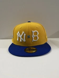 New Era Brooklyn Dodgers Vs New York Yankees World Series Fitted Hat 7 1/4 New - Picture 1 of 10