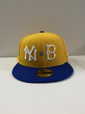 New Era Brooklyn Dodgers Vs New York Yankees Serie Mundial Sombrero Ajustado 7 1/4 Nuevo  Foto 1 de 4