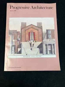 1980 PROGRESSIVE ARCHITECTURE MAGAZINE 27TH ANNUAL DESIGN AWARDS, JANUARY - Picture 1 of 5