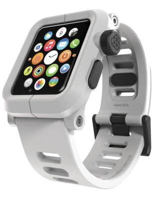 LUNATIK EPIK White Case Silicone Band for Apple Watch Series 1 42mm - Image 1 of 4