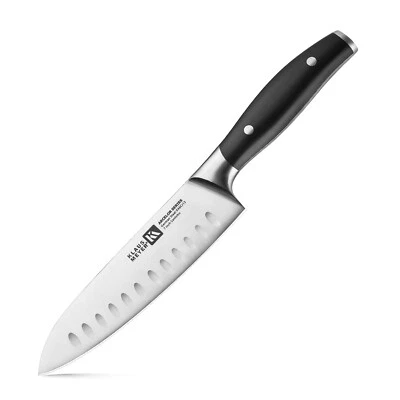 Klaus Meyer Arcelor Exclusive German Steel 7 inch Santoku Kitchen Chef Knife