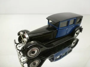 RIO ITALIA BUGATTI type 41 ROYALE - BLACK+BLUE 1:43 - GOOD CONDITION - 153 - Imagen 1 de 7