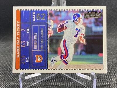 John Elway 2022 Panini Contenders Game Day Ticket #GDT-JEL Denver Broncos - Image 1 of 4